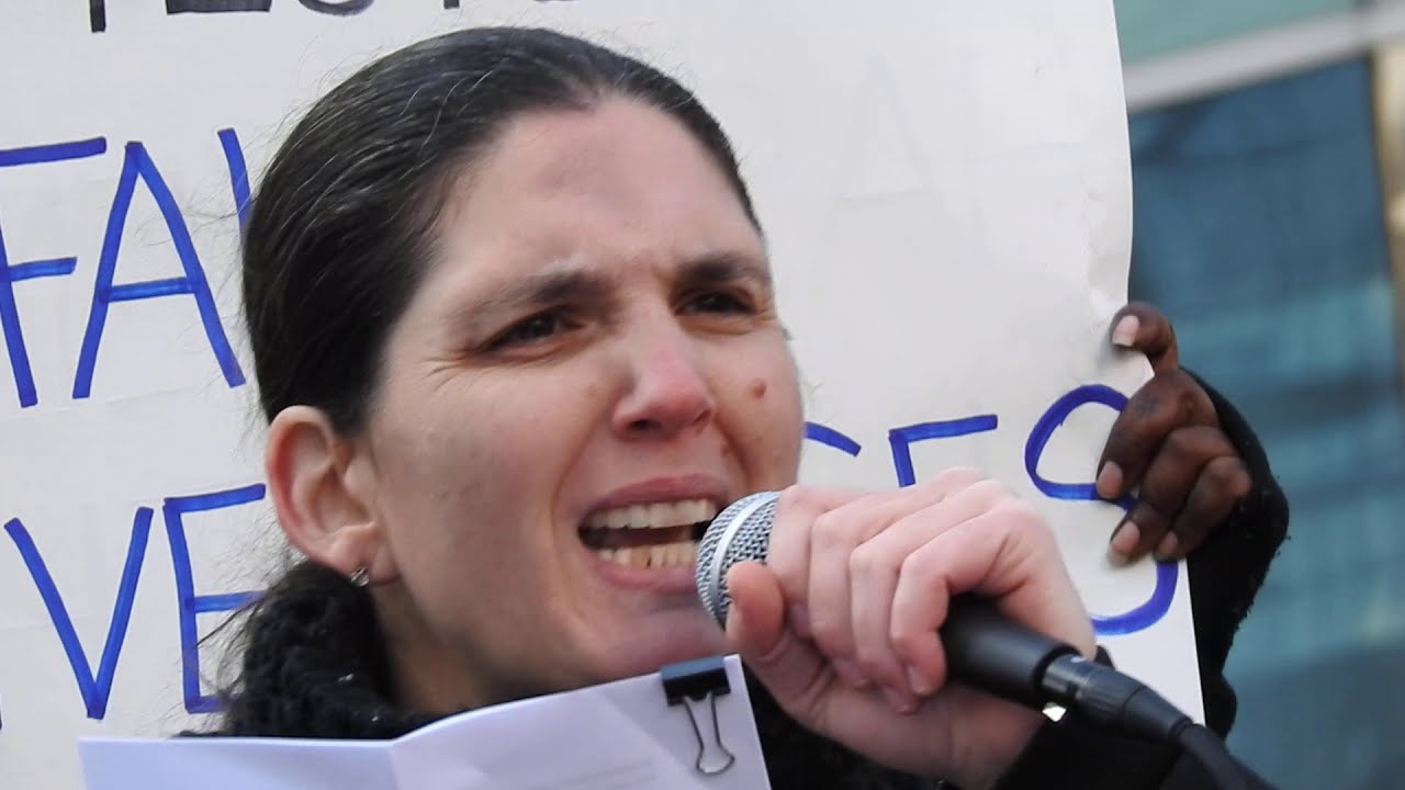 YouTube thumbnail for Sarah Choujounian's October 31, 2020 public address